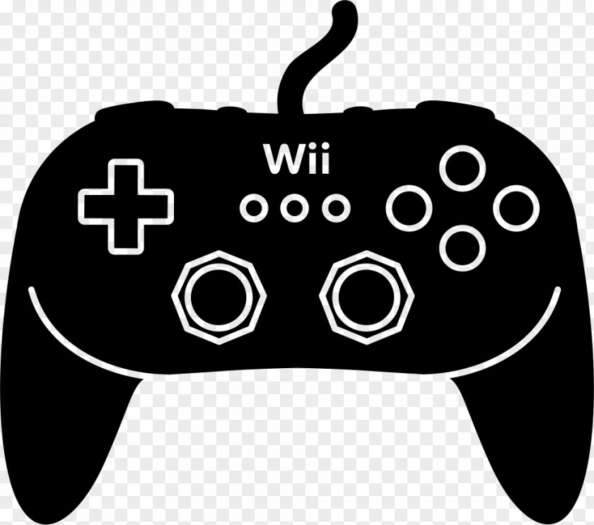 Wii U Black Video Game PNG