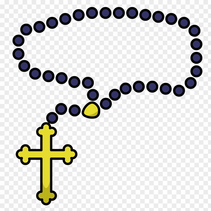 Catholic Emoji Symbol Priest Rosary Church PNG