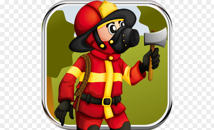 Firefighter Cartoon Poster Firefighting Illustration PNG