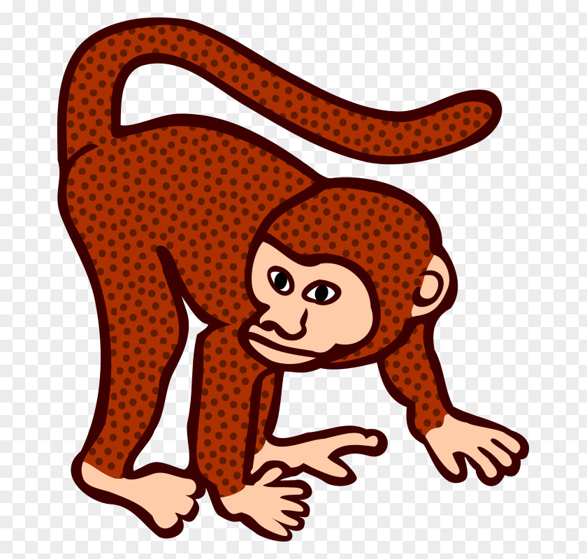 Monkey Drawing Clip Art PNG