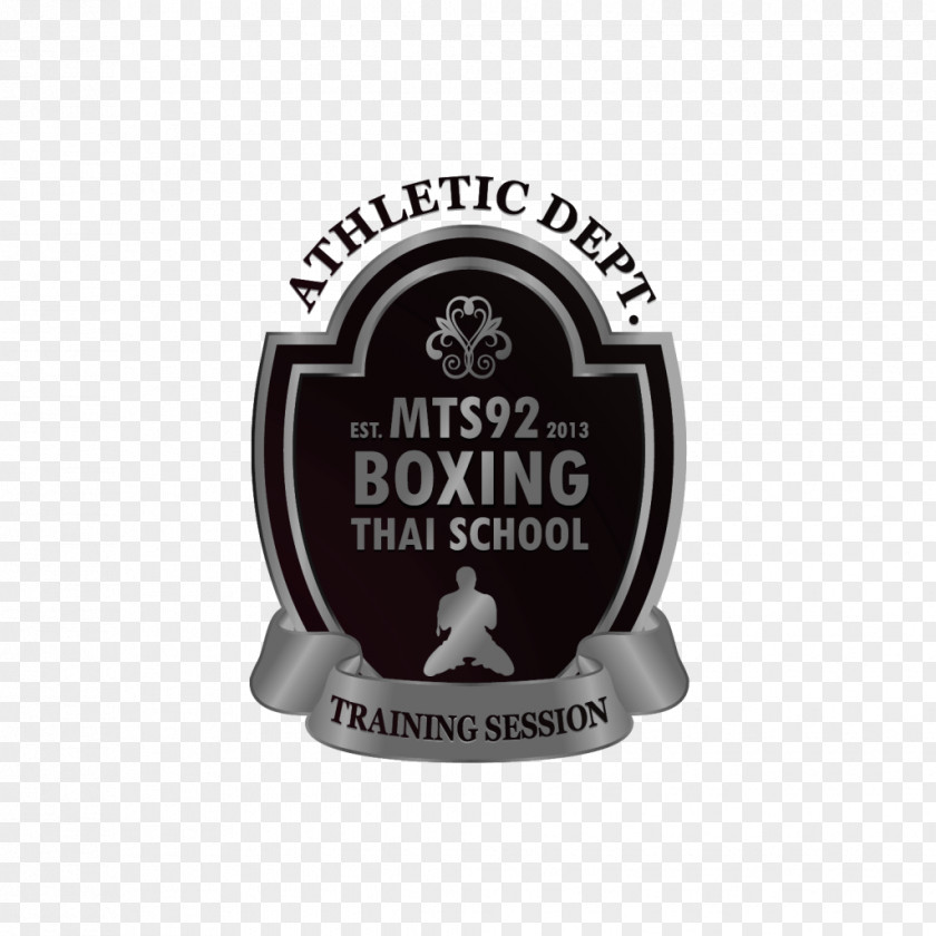 Muay Thai Brand Logo Font PNG