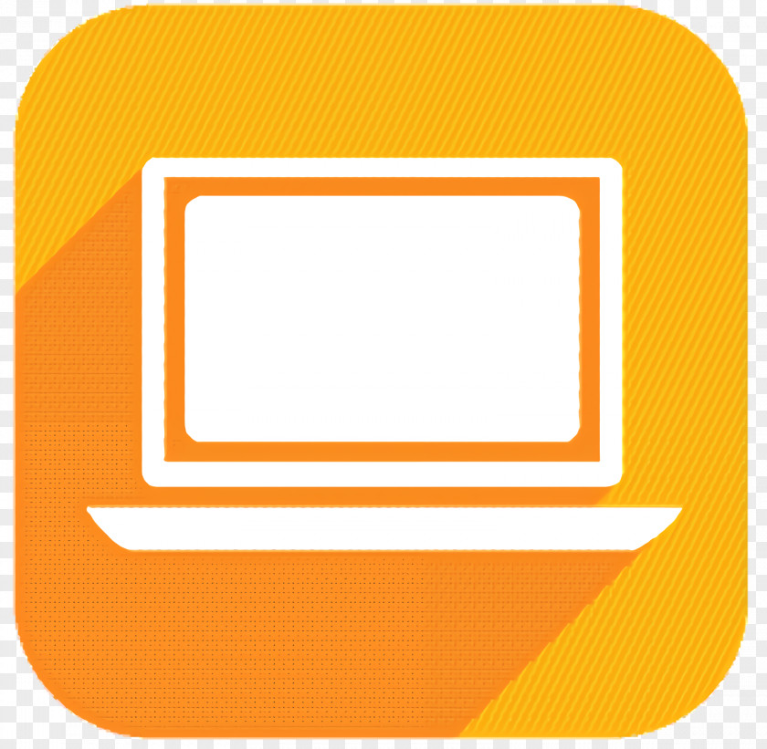 Rectangle Orange Yellow Background PNG