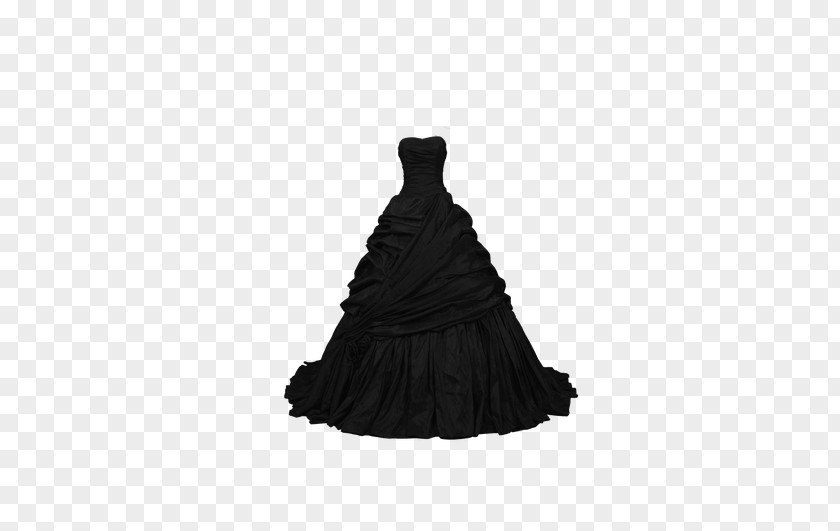 Atmospheric Black Dress Bra Ball Gown Evening Polyvore PNG