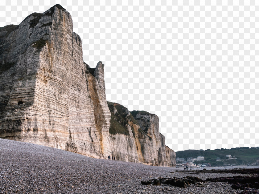 Coast Bedrock Rock Cliff Formation Natural Landscape Klippe PNG