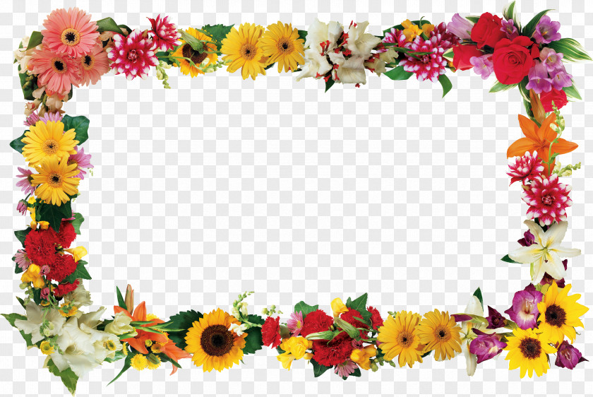 Frame Flowers Flower Picture Frames Photography Clip Art PNG
