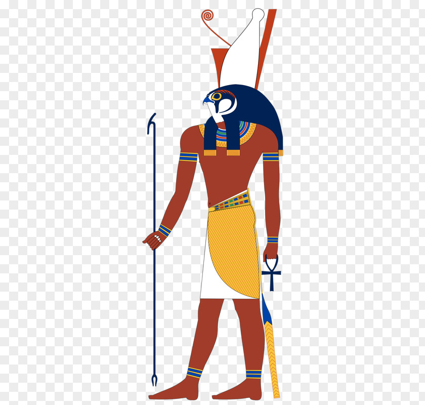 Hand-drawn Illustration Of Ancient Egypt Egyptian Religion Horus Osiris Myth Deity PNG