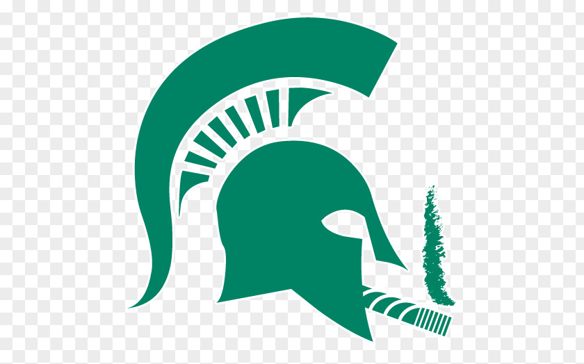 Michigan State Spartans University Men's Basketball Spartan Army Helmet Football PNG