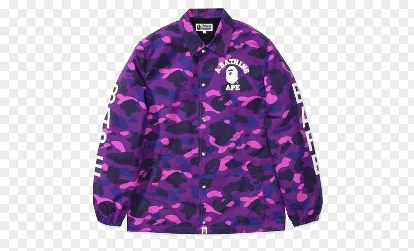 T-shirt Jacket A Bathing Ape Sleeve Clothing PNG