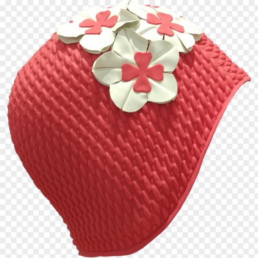 Bain & Company Logo Swim Caps Bonnet Spandex Red Fashion PNG