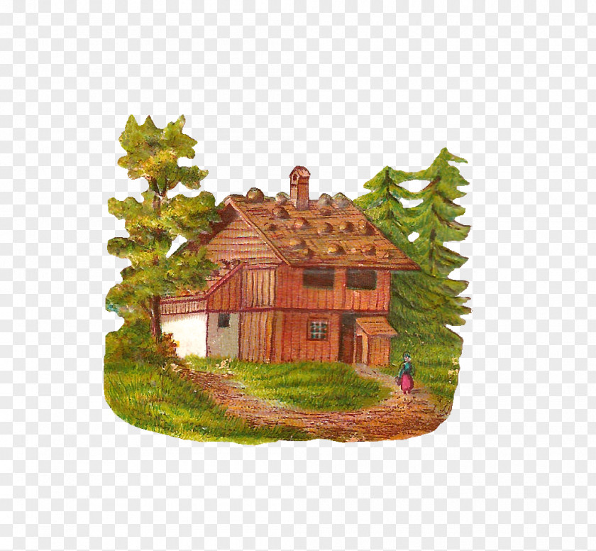 Cabin Log House Clip Art PNG
