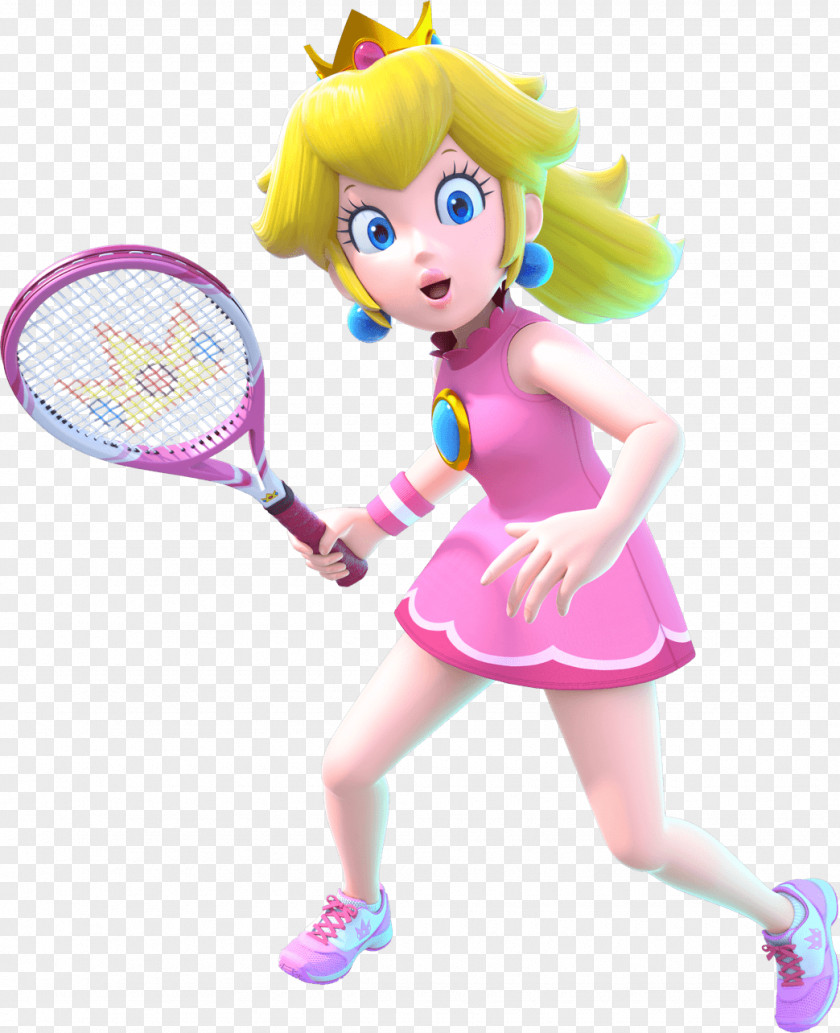 Tennis Mario Aces Super Princess Peach Party 7 PNG