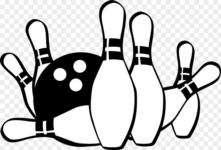 Bowling Pin Ball Clip Art PNG