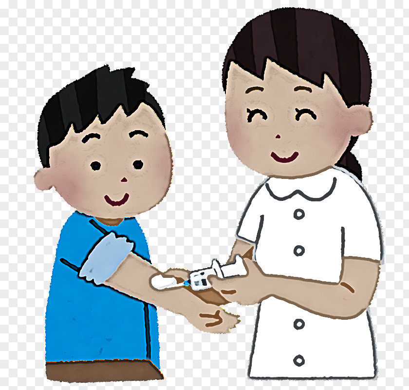 Cartoon Child Gesture Finger Sharing PNG