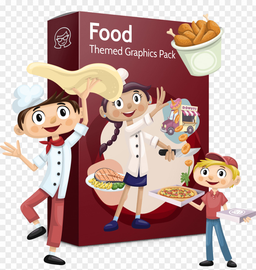 FOOD TRUCK Cartoon Behance PNG