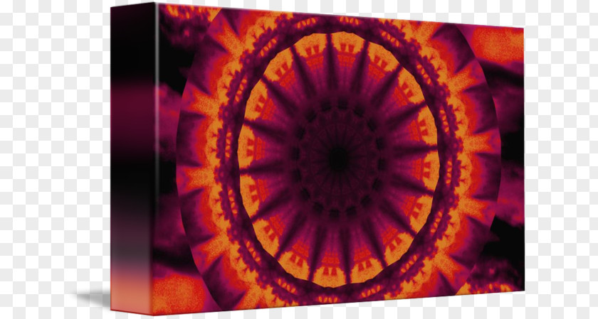Orange Sky Symmetry Kaleidoscope Desktop Wallpaper Close-up Pattern PNG