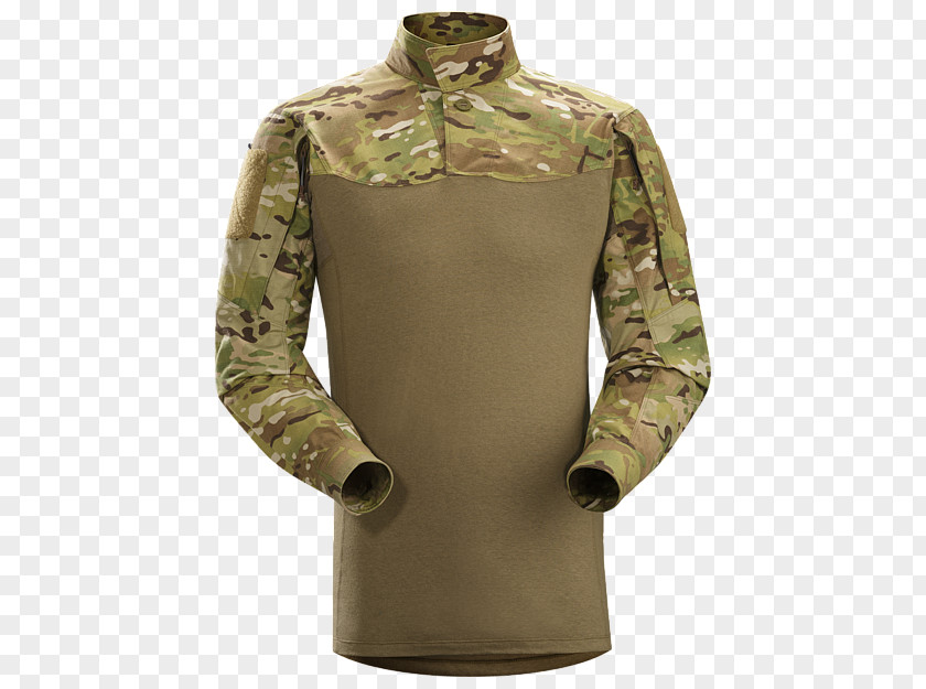 T-shirt MultiCam Army Combat Shirt Arc'teryx PNG