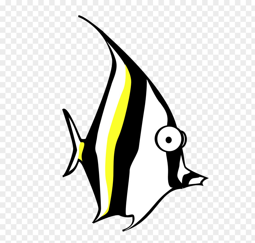 Cartoonfish Pterophyllum Altum Clip Art PNG