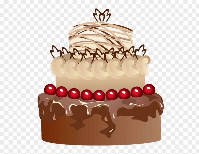Chcolate Design Element Chocolate Cake Cupcake Bakery Cream American Muffins PNG