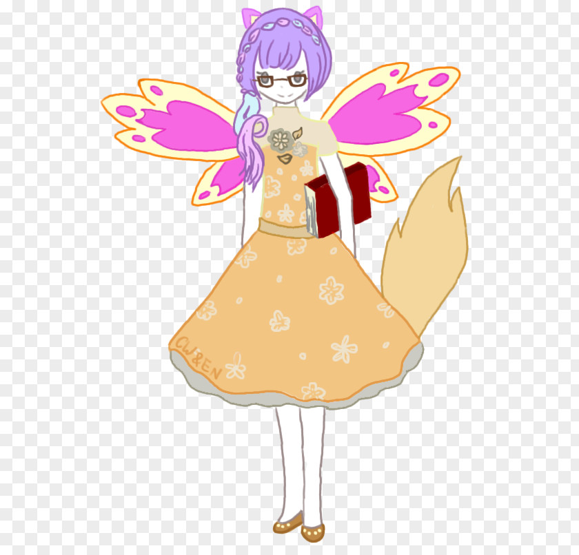 Fairy Costume Design Clip Art PNG