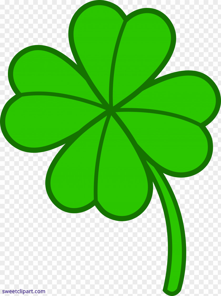 Lucky Vector Clip Art Four-leaf Clover Shamrock Openclipart Image PNG