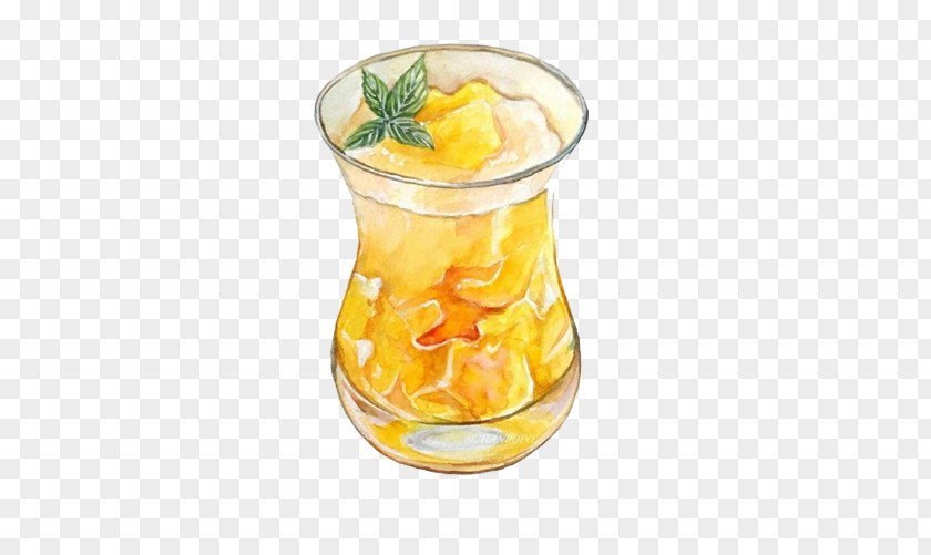 Pineapple Juice Smoothie Mango Pudding U8292u679cu51b0 PNG