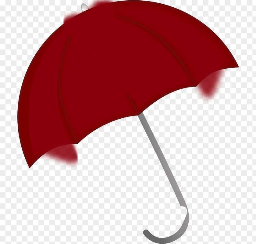 Red Umbrella Gear Tangram Clip Art PNG