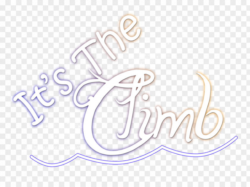 It S A Climb Logo Font Brand Clip Art Calligraphy PNG