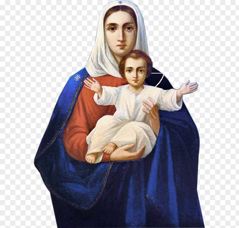 Mother Of God Mary Icon Theotokos Vladimir Akathist Jesus PNG