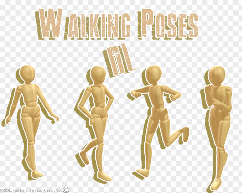 Poses Walking DeviantArt Asento PNG