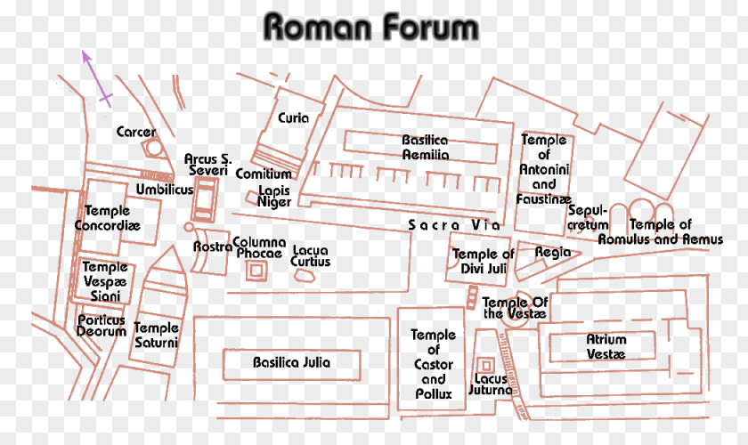 Roman Colosseum Forum Ancient Rome Map Pompeii PNG