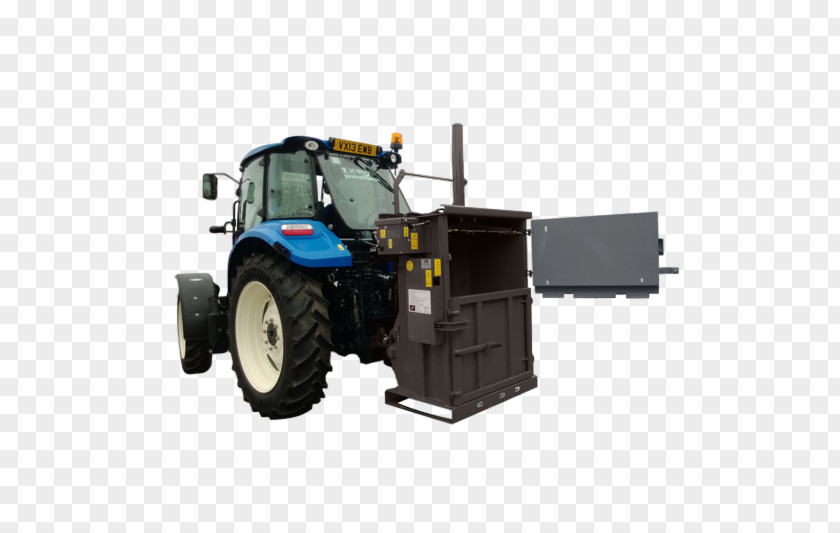 Tractor Machine Baler Plastic Recycling PNG