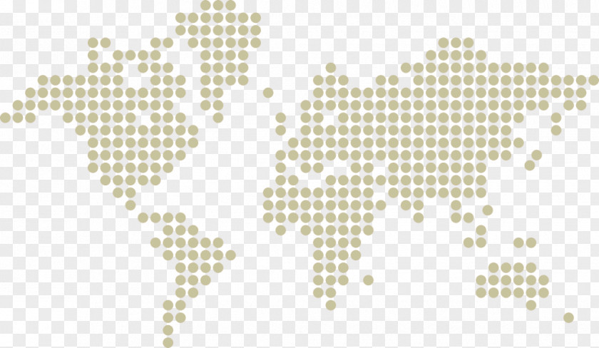World Map Vector Graphics Dot Distribution PNG