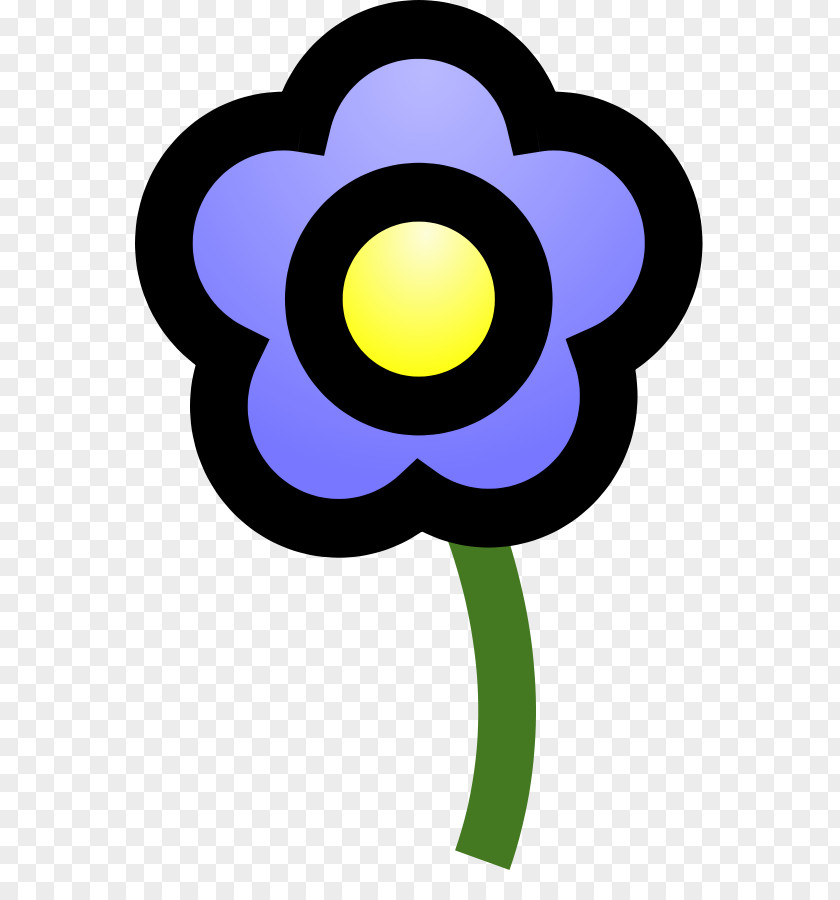 Blue Flower Clip Free Content Art PNG