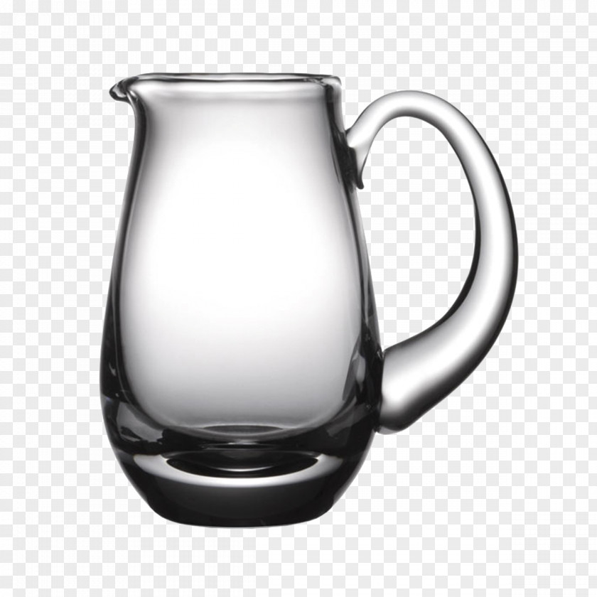 Juices Jug Glass Pitcher Mug Handle PNG