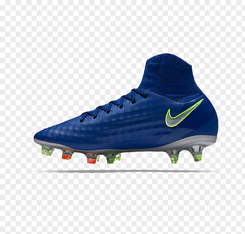 Nike Air Max Football Boot Cleat Blue PNG