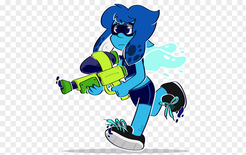 Splatoon 2 Squids Fan Art Character PNG