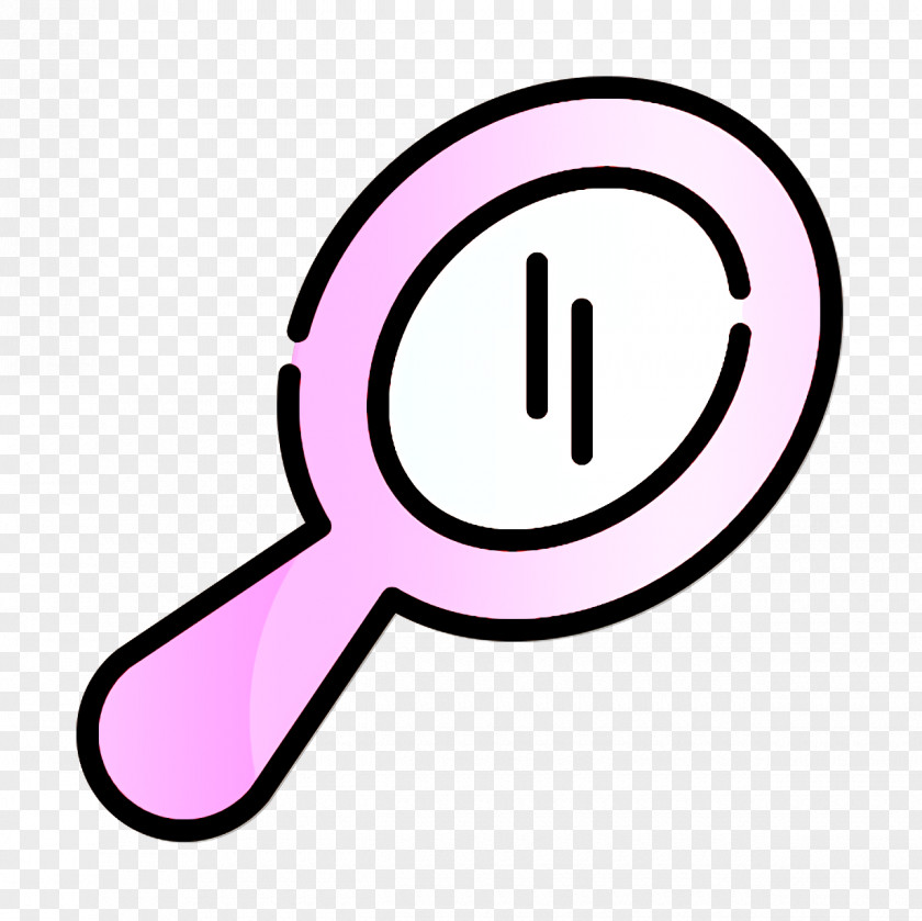 Beauty Icon Hand Mirror PNG