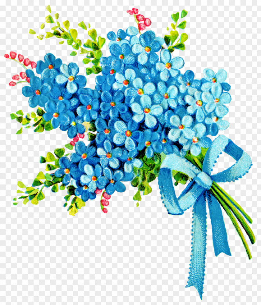 Blue Plumeria Pull Image Printing Free Flower Clip Art PNG