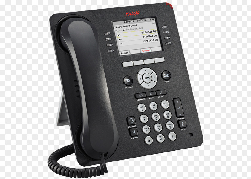 Handset Avaya 9611G VoIP Phone Telephone IP 1140E PNG