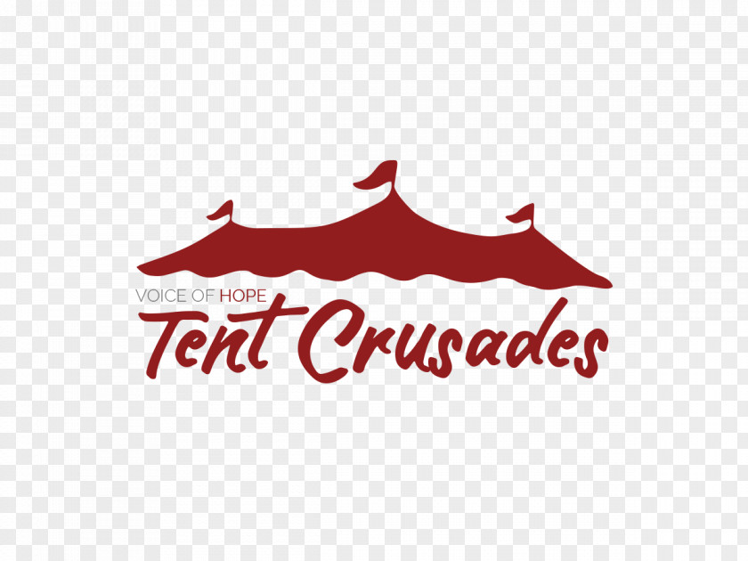 Hope Ministries Tent Revival Logo Font Brand RED.M PNG