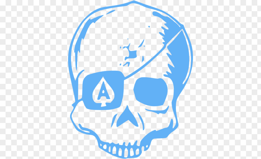 Skull Decal Sticker Skulls: Totenköpfe Eyepatch PNG