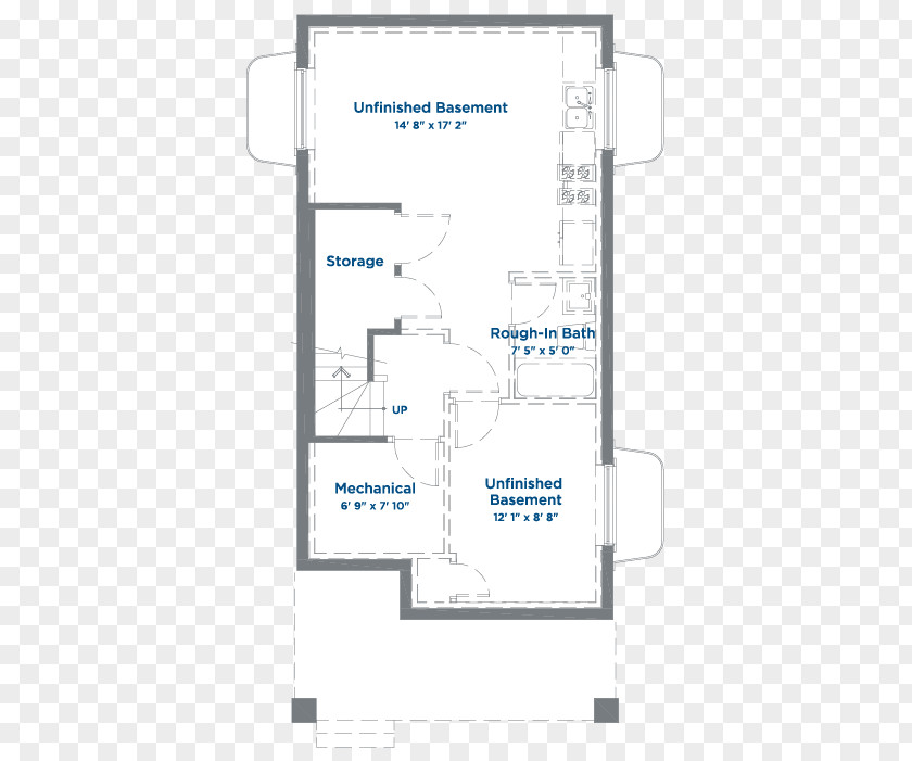 Togue Pond Gate Floor Plan Logo PNG