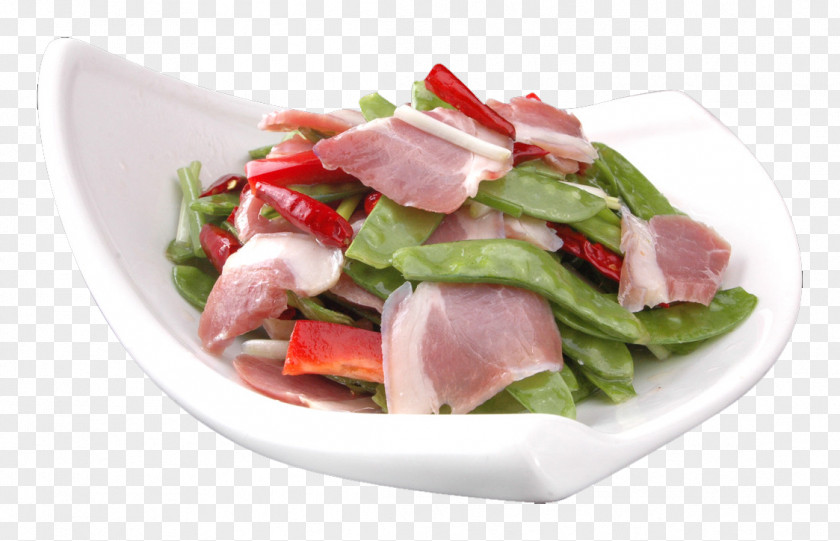 Bacon Fried Green Beans Vector Snow Pea Ham Spinach Salad Prosciutto Curing PNG