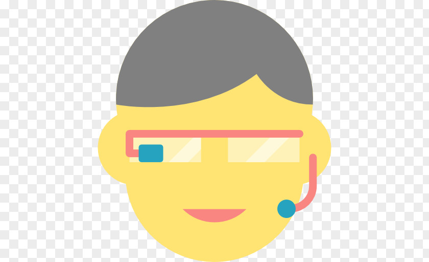 Diving Glasses Nose Icon PNG
