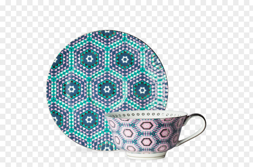 Magic Carpet Tableware Tea Set Saucer T2 PNG