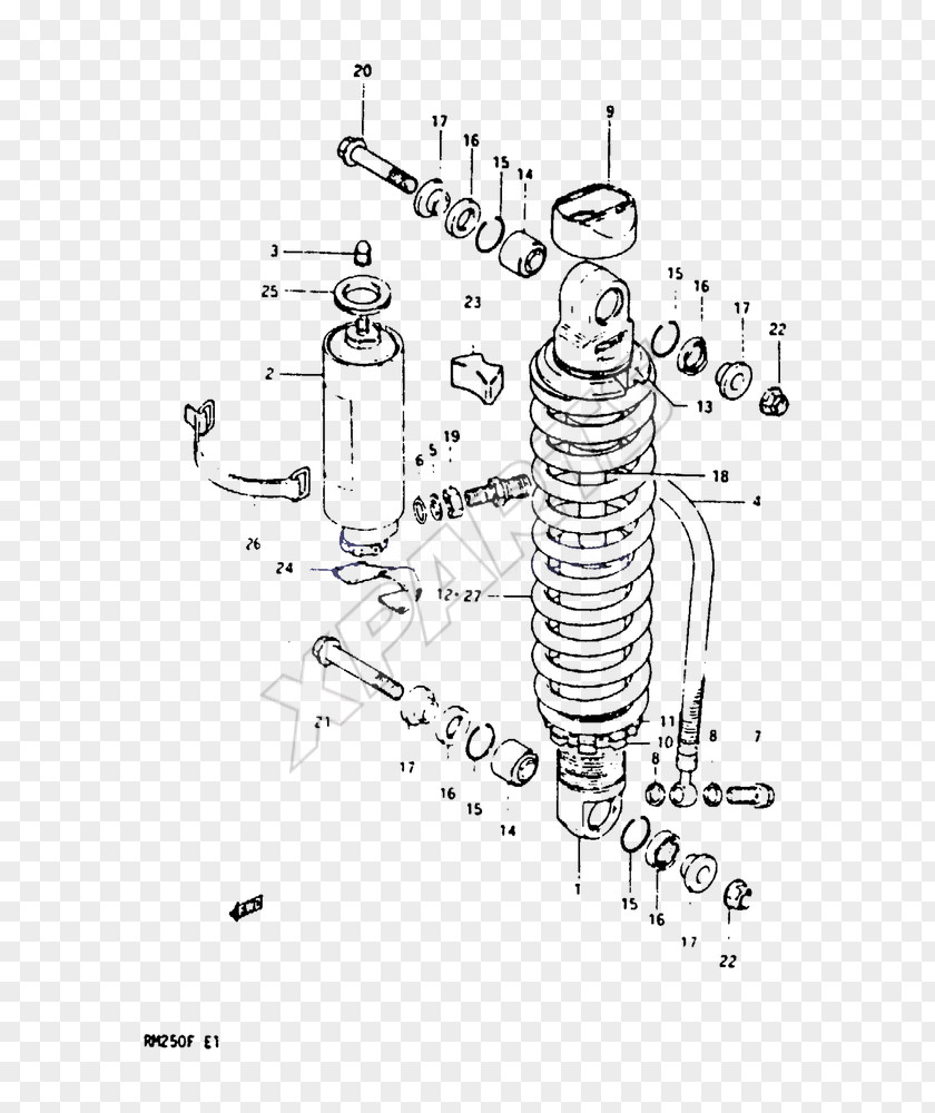 Sub-stopper Suzuki Car Point Sketch PNG