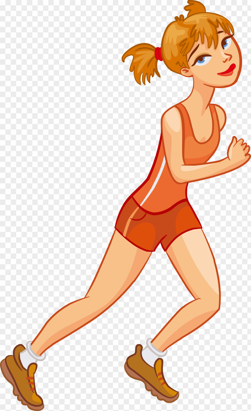 The Person Running On Front Fat Cartoon Obesity Clip Art PNG