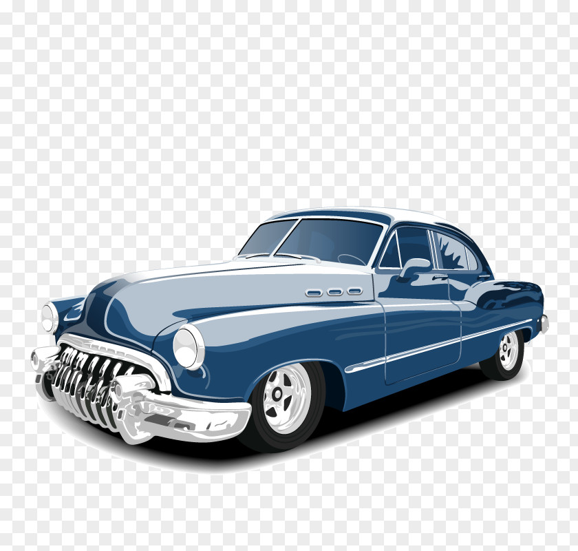 Vector Vintage Cars Classic Car PNG