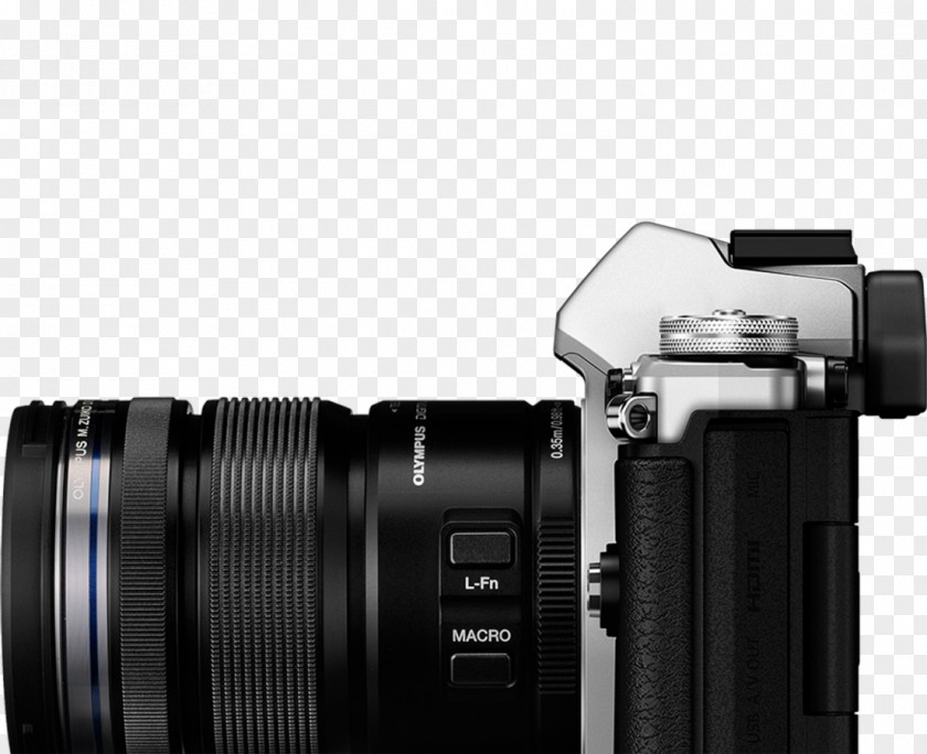 Camera Lens Digital SLR Olympus OM-D E-M5 Mark II E-M10 PNG