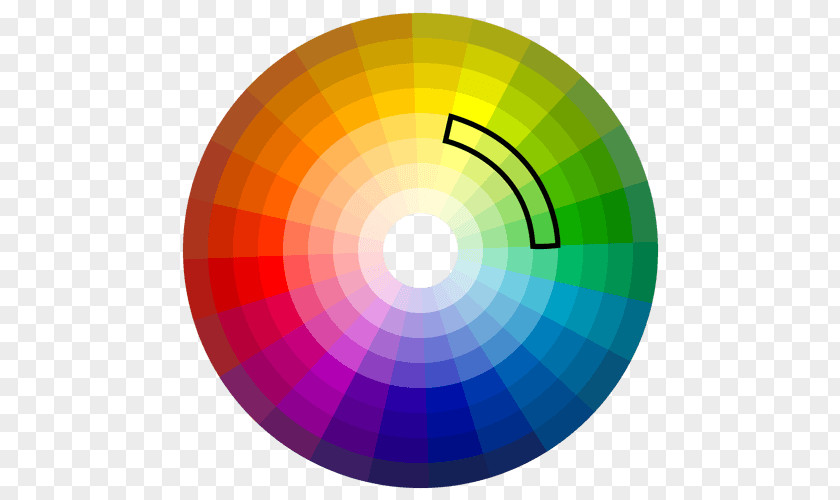Degrade Color Wheel Theory Chart Complementary Colors PNG